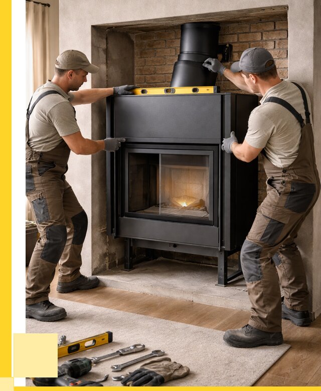 Установка каминных топок в Баксане под ключ от 18184 р. | ЭриданБкс