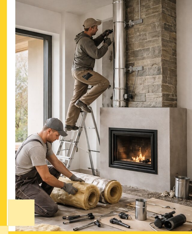 Монтаж дымоходов для каминов в Баксане от 15153 р. ЭриданБкс