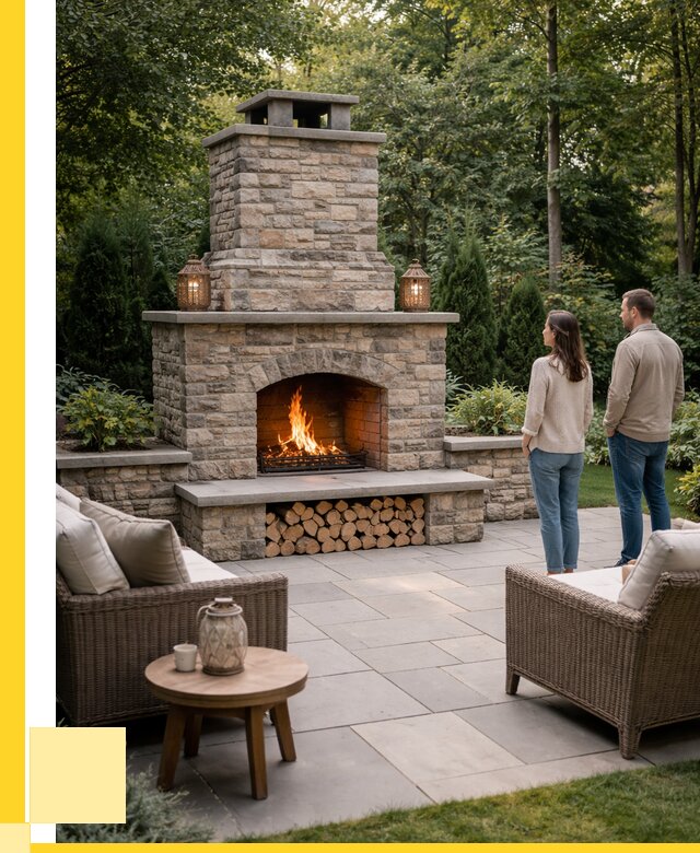 Уличные камины из кирпича в Баксане от 151530 р. | ЭриданБкс