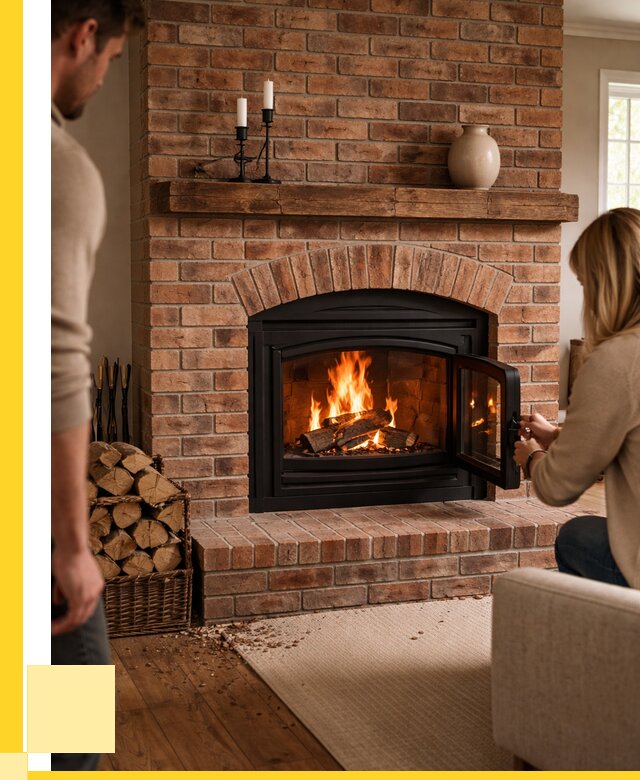 Кирпичные камины под ключ в Баксане от 151530 р. | ЭриданБкс