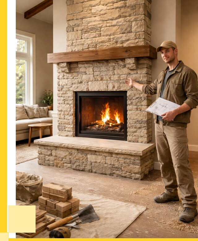 Камины под ключ в Баксане от 181836 р. | ЭриданБкс — установка