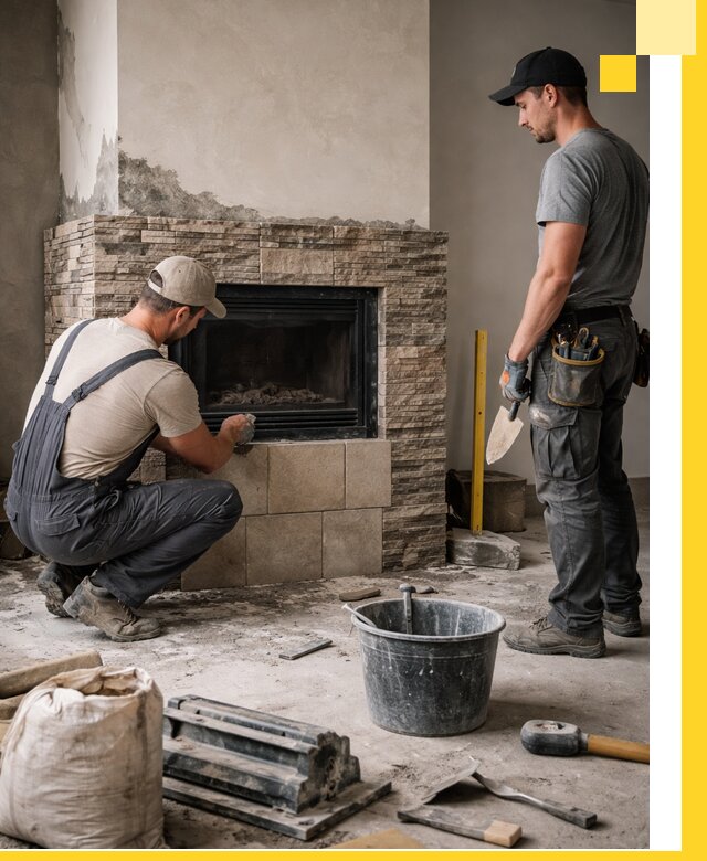 Камины под ключ в Баксане: проект, изготовление и монтаж