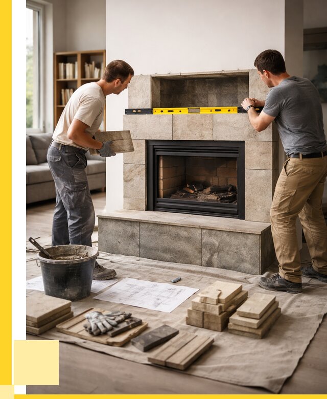 Монтаж каминов и установка в Баксане от 45459 р. | ЭриданБкс