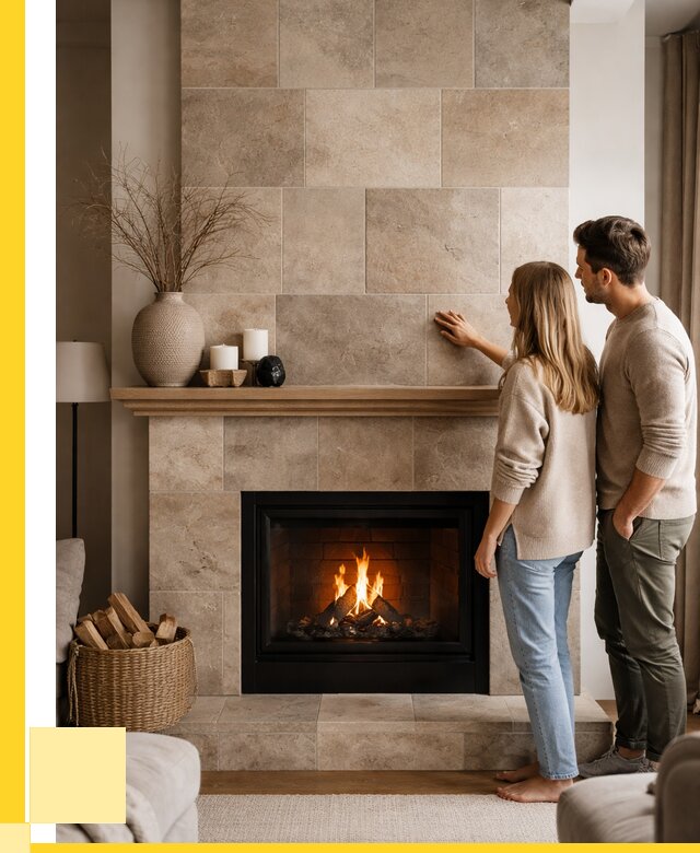 Облицовка каминов керамогранитом в Баксане от 4546 р. | ЭриданБкс