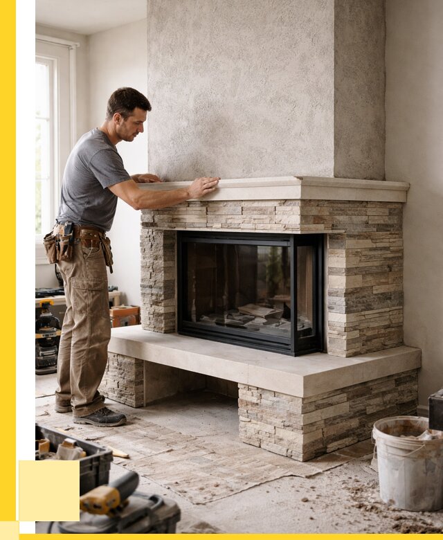 Изготовление каминов под ключ в Баксане от 151530 р. | ЭриданБкс