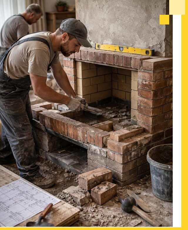 Изготовление и установка каминопечей под ключ в Баксане