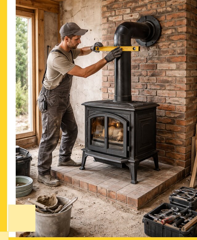 Монтаж печей установка банной печи в Баксане от 15153 р. | ЭриданБкс