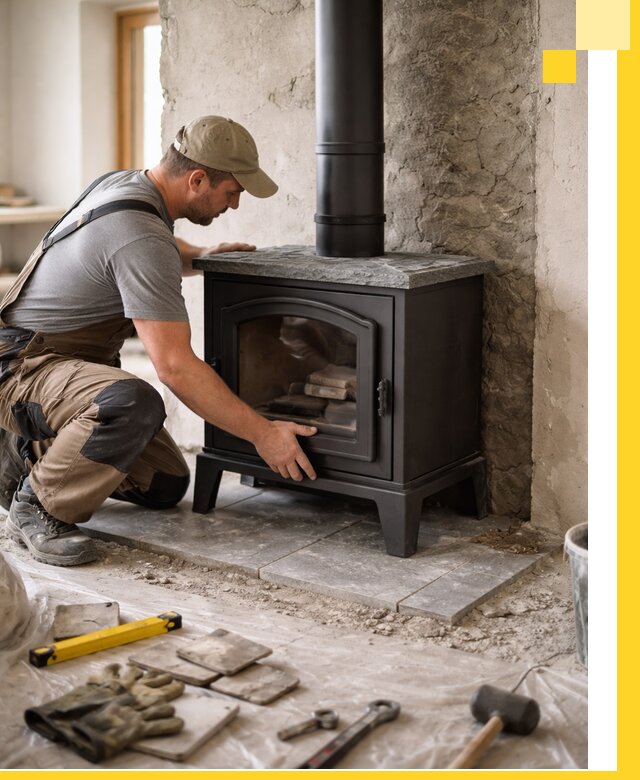 Профессиональный монтаж печей и каминов в Баксане под ключ