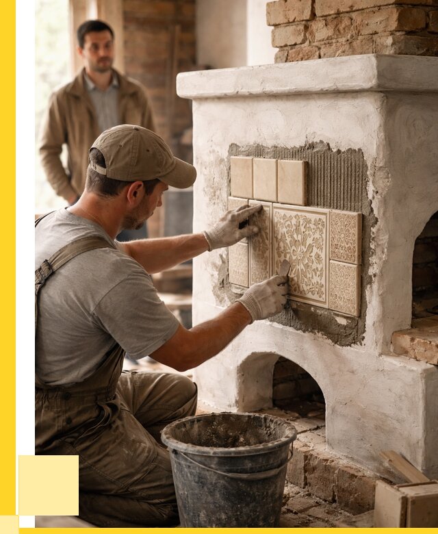 Отделка печей и банных печей в Баксане от 35357 р. | ЭриданБкс