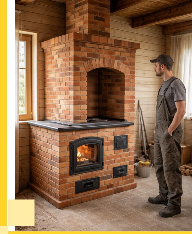 Кирпичные печи в Баксане: купить от 151530 р. | ЭриданБкс