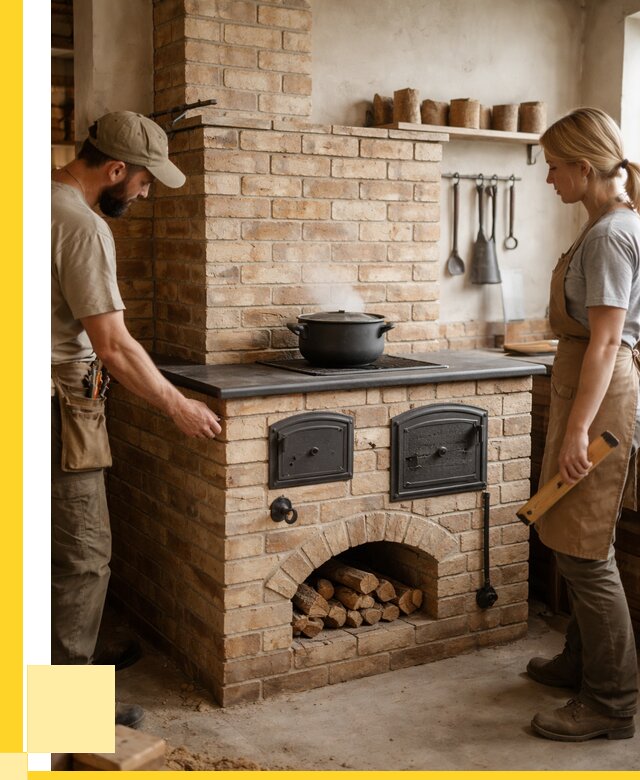 Варочно отопительные печи в Баксане от 90918 р. | ЭриданБкс