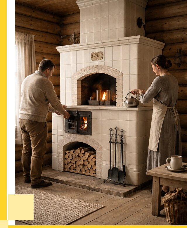 Русские печи в Баксане: установка от 151530 р. ЭриданБкс