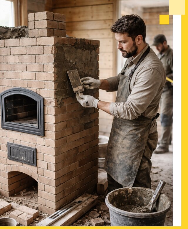 Изготовление и установка печей-шведок под ключ в Баксане