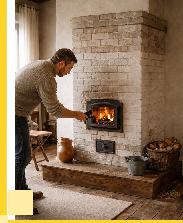 Печь голландка из кирпича в Баксане от 85867 р. | ЭриданБкс