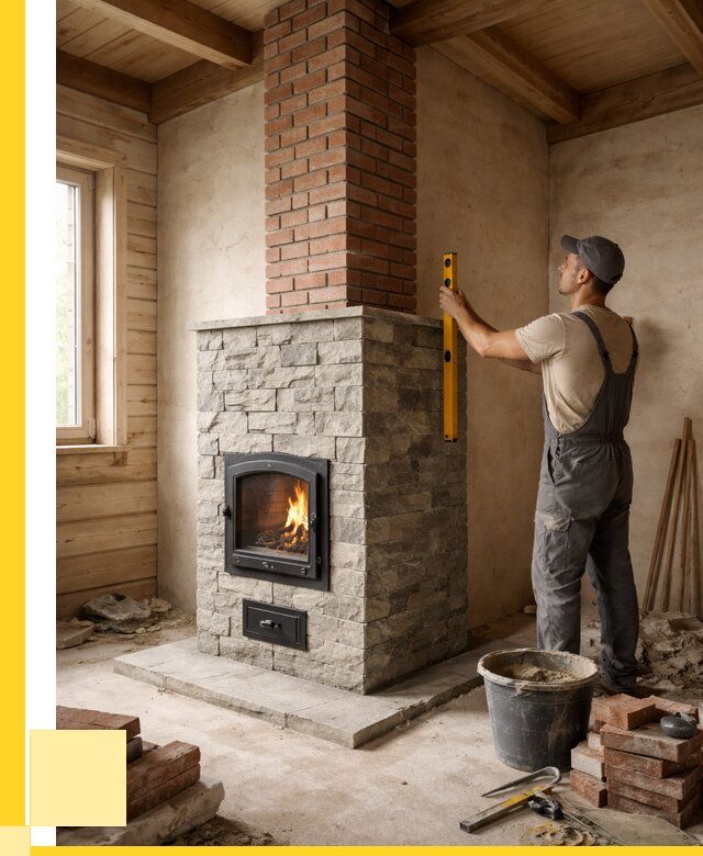 Печи и дымоходы под ключ в Баксане от 45459 р., ЭриданБкс