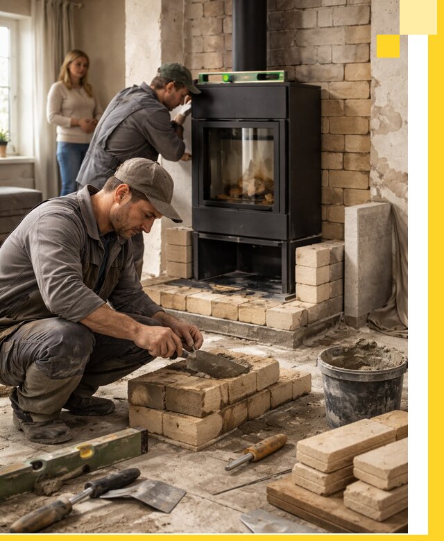 Печи и камины под ключ: проект, установка в Баксане