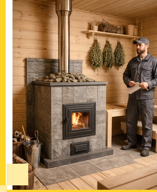 Печи для бани под ключ в Баксане от 121224 р. | ЭриданБкс