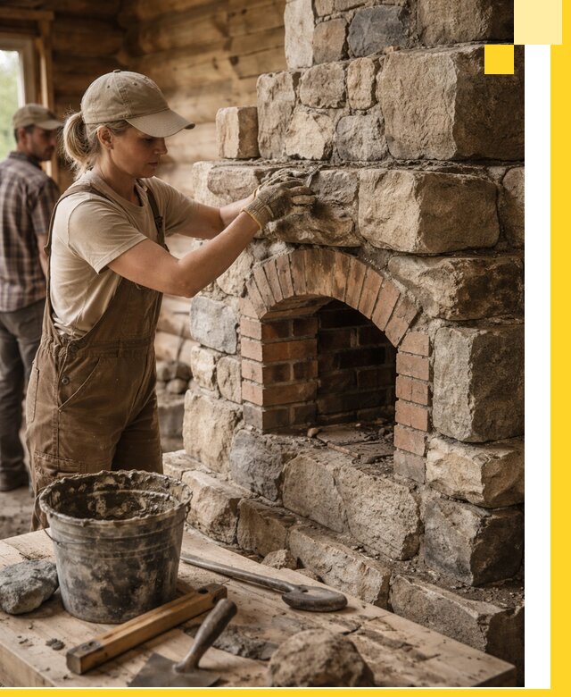 Каменные печи на заказ и монтаж в Баксане, долговечные решения