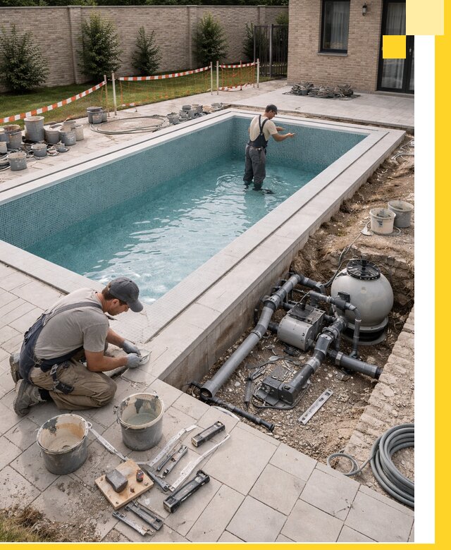 Строительство бассейнов под ключ в Баксане: проекты и монтаж