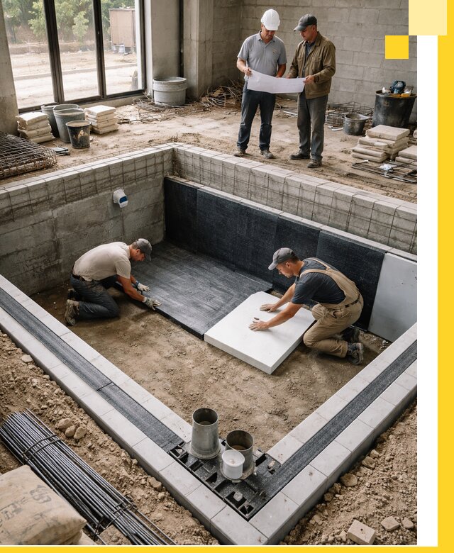 Проекты частных и общественных бассейнов под ключ в Баксане