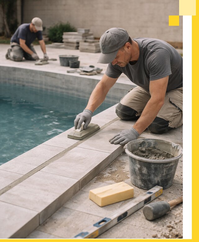 Отделка бассейнов в Баксане: декоративная отделка и гидроизоляция