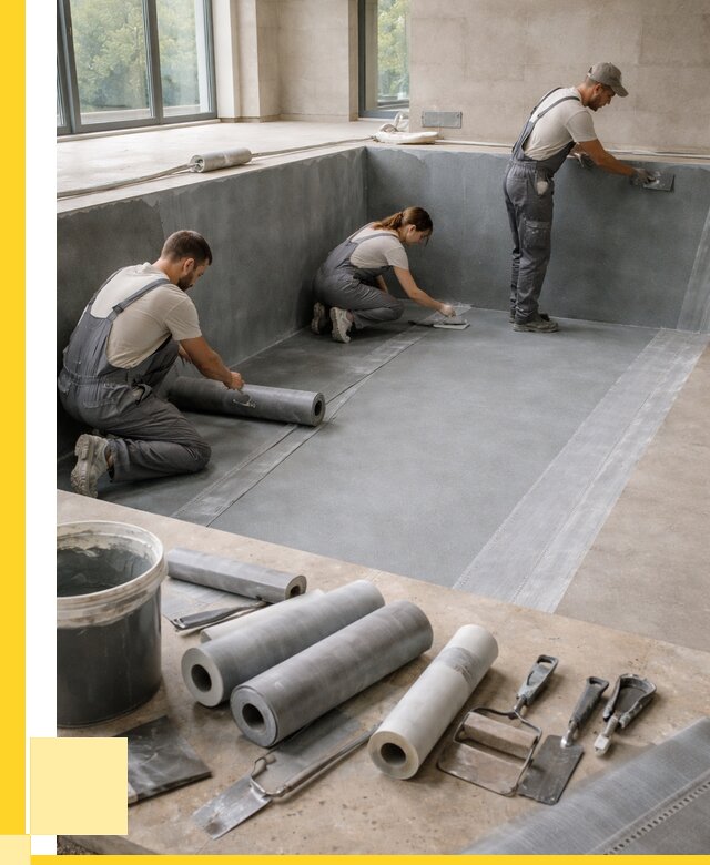 Гидроизоляция бассейнов в Баксане от 2020 р., ЭриданБкс