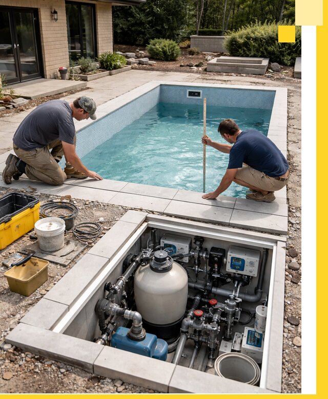 Строительство качественных домашних бассейнов под ключ в Баксане