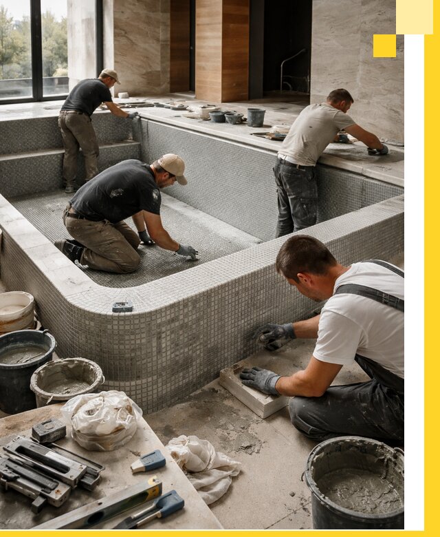 Строительство и установка СПА бассейнов под ключ в Баксане