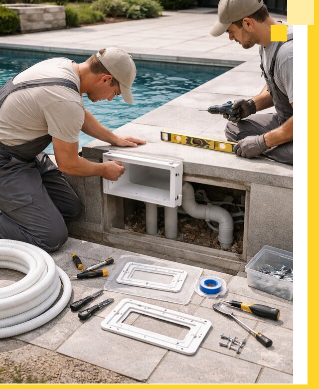 Поставка и установка скиммеров для бассейнов в Баксане