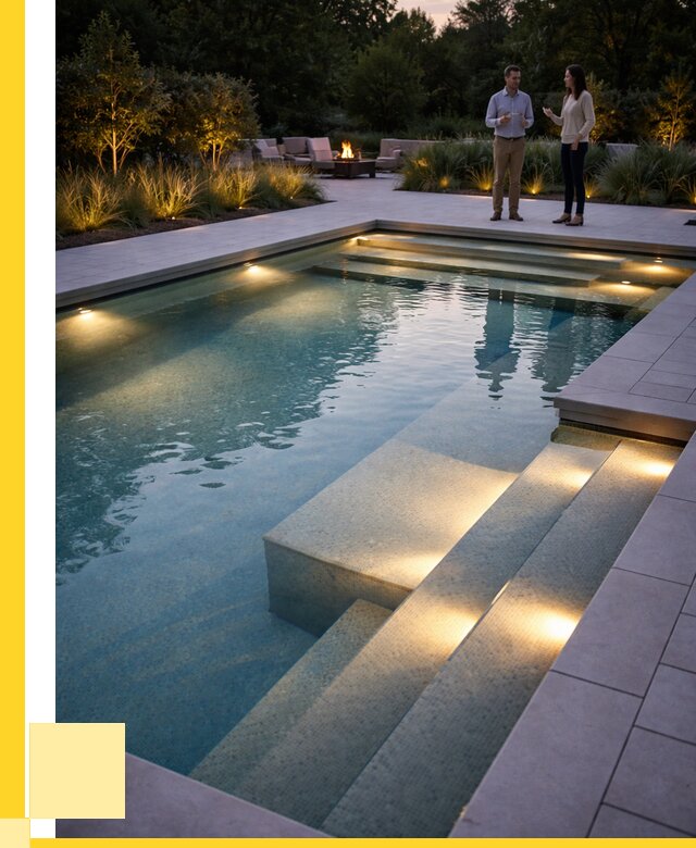 Освещение бассейнов в Баксане под ключ от 25255 р. | ЭриданБкс