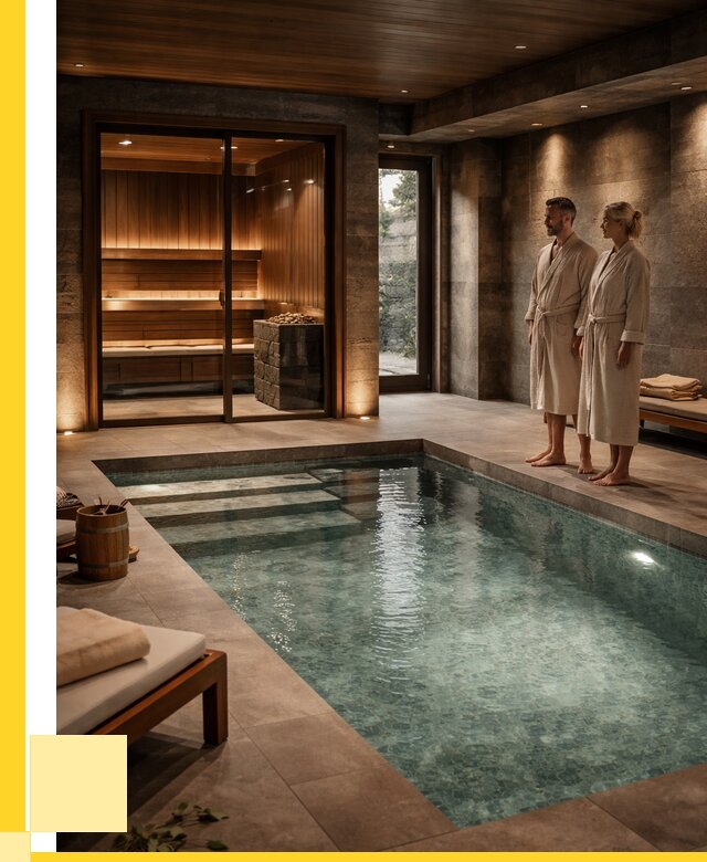 Сауна с большим бассейном в Баксане от 1212240 р. ЭриданБкс