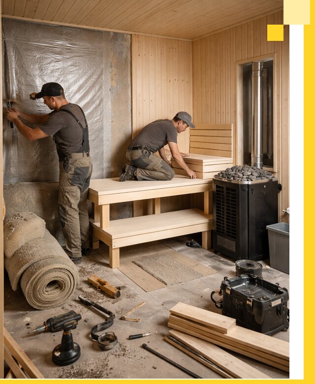 Проекты саун под ключ в Баксане дизайн и строительство