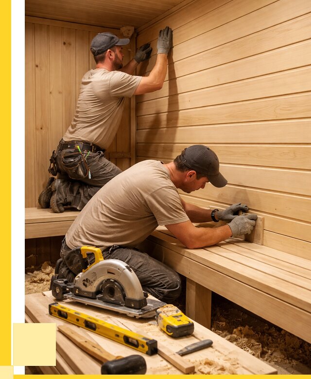 Обшивка саун вагонкой в Баксане от 2526 р. | ЭриданБкс