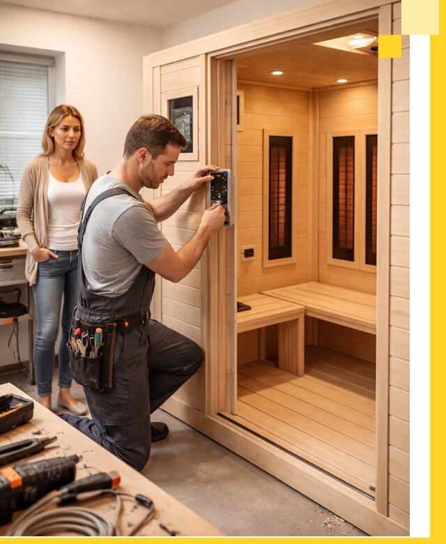 Инфракрасные сауны под ключ в Баксане продажа и установка