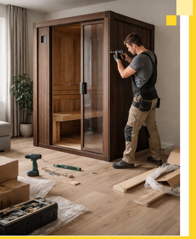 Установка и производство мини саун под ключ в Баксане