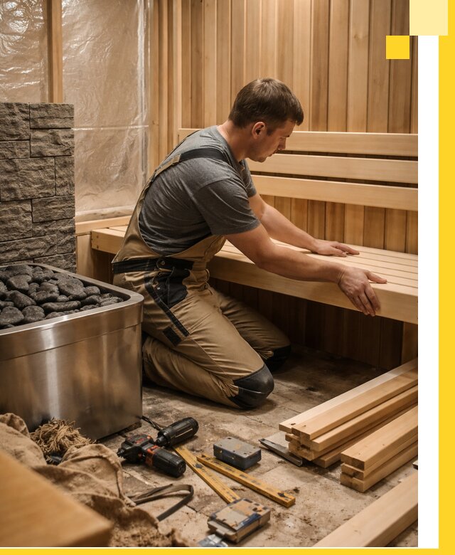 Сауны для дома под ключ с проектированием и монтажом в Баксане