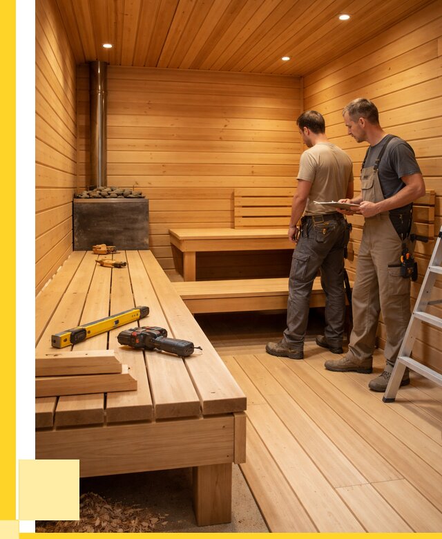 Отделка бань и саун в Баксане по цене от 4546 р. | ЭриданБкс