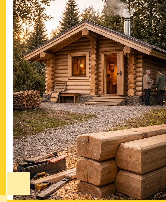 Строительство бань и комплексов в Баксане от 454590 р.| ЭриданБкс