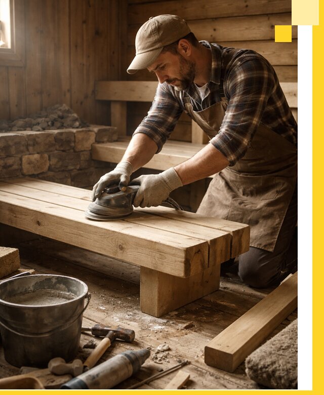 Ремонт бань под ключ в Баксане с гарантией качества и сроков