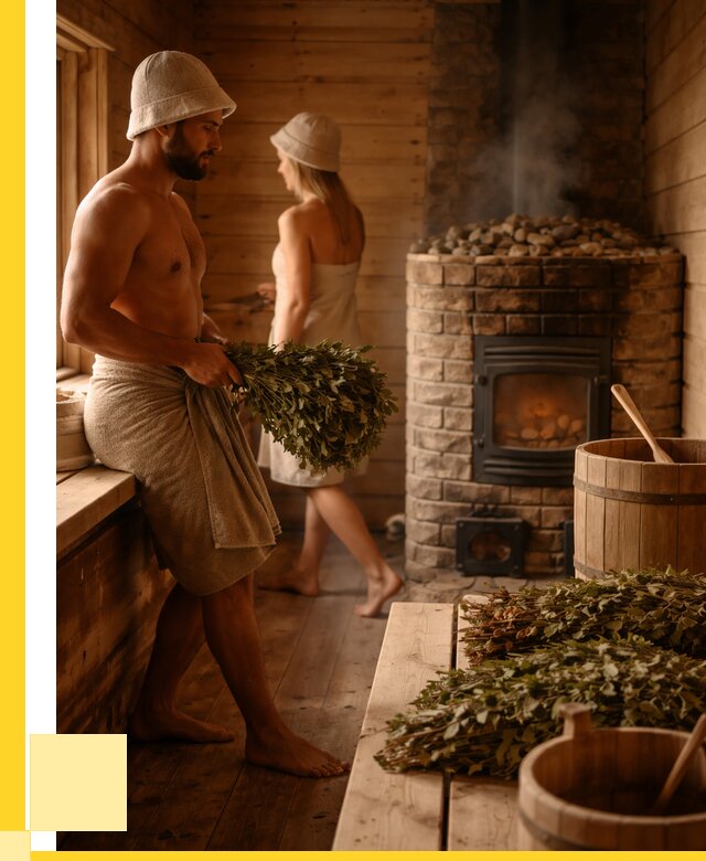 Русские бани в Баксане: проекты и дизайн от 353570 р. | ЭриданБкс