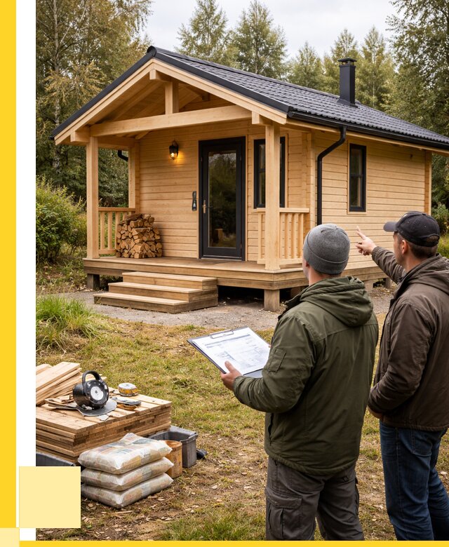 Каркасные бани под ключ в Баксане от 303060 р. | ЭриданБкс