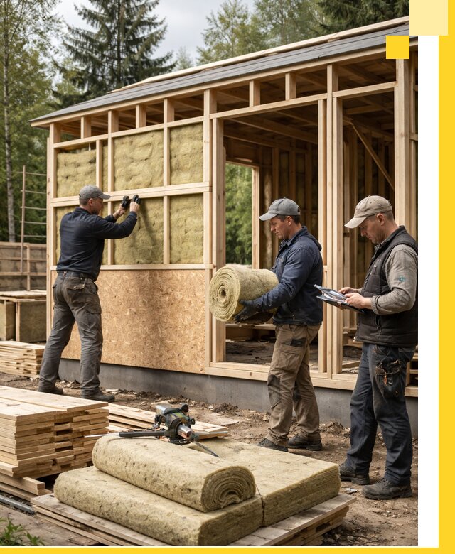 Проектирование и строительство каркасных бань в Баксане под ключ