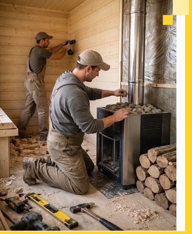 Строительство деревянных бань под ключ в Баксане проекты и монтаж