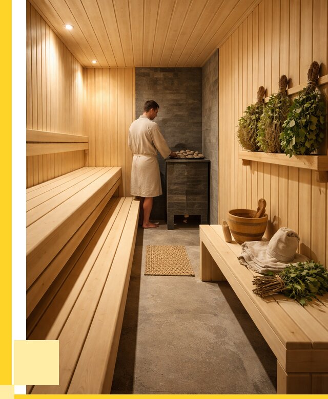 Отделка парной под ключ в Баксане от 353570 р. | ЭриданБкс