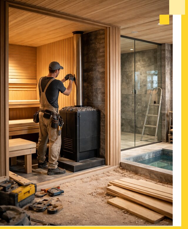 Полное строительство банных комплексов под ключ в Баксане