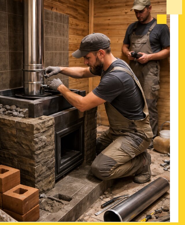 Изготовление и установка банных печей под ключ в Баксане