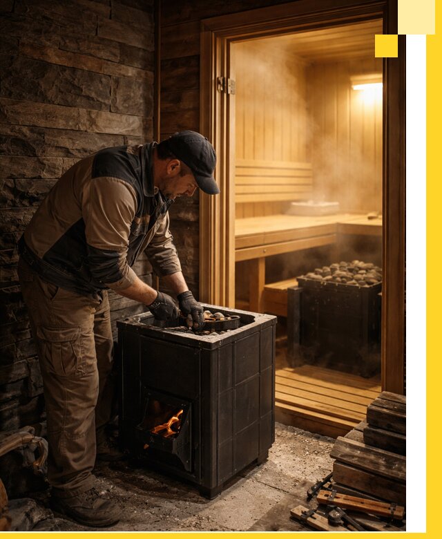 Строительство бани с сауной под ключ в Баксане от проекта до сдачи