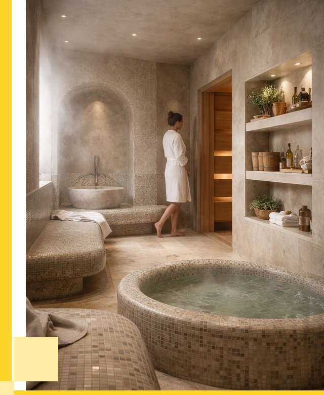 Строительство бани с хамамом в Баксане от 757650 р. | ЭриданБкс