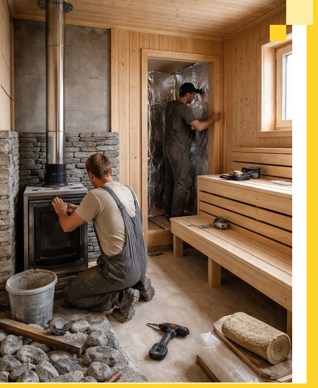 Строительство и изготовление бань под ключ в Баксане