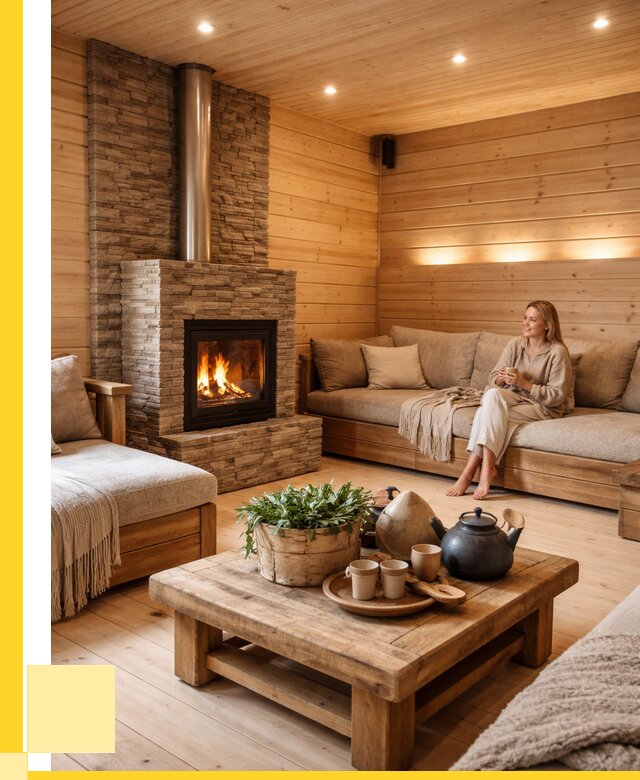 Проект бани с комнатой отдыха в Баксане от 35357 р. | ЭриданБкс